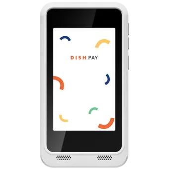 Lettore di carte bianco con touchscreen