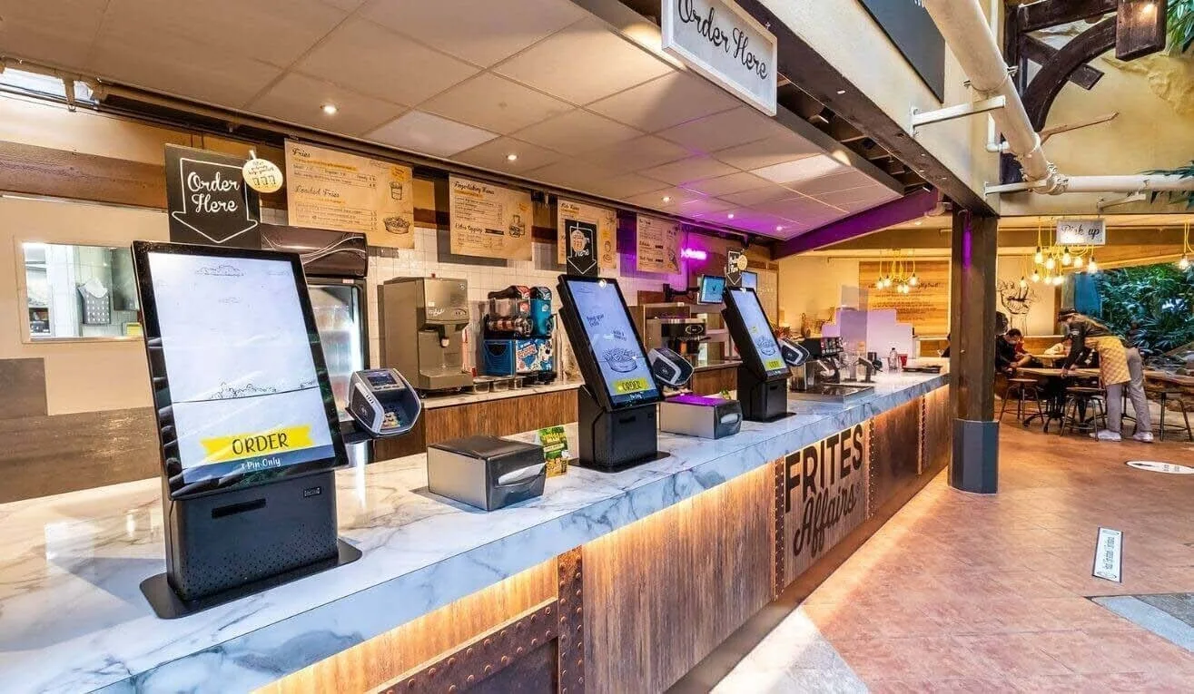 Booq bestelzuilen kiosk horeca nieuw