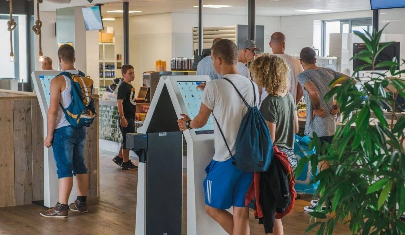 Selfservice bestelzuilen teso