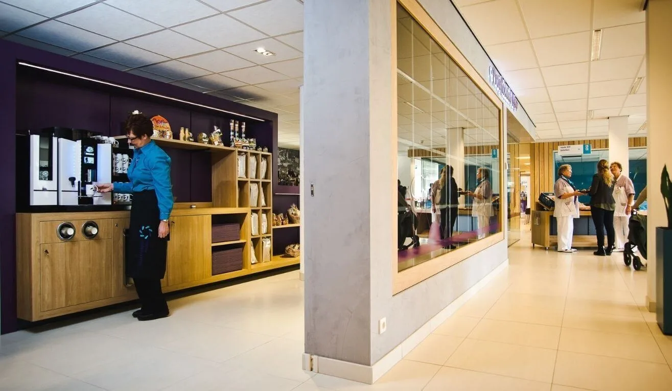 Bestelzuilen kiosk pick up catering