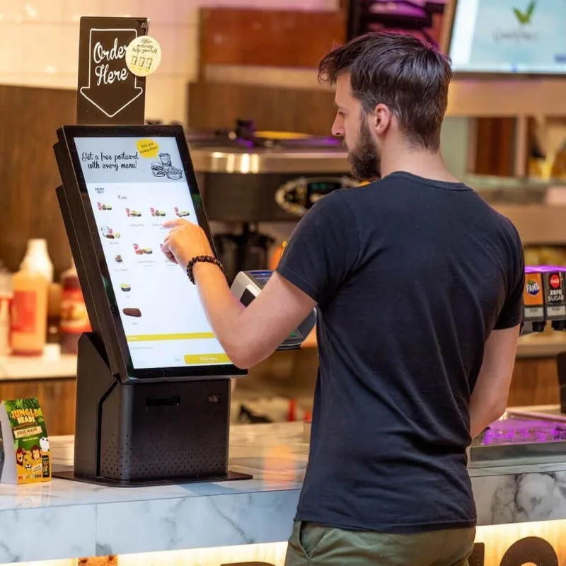 Bestelzuilen horeca fastfood 1