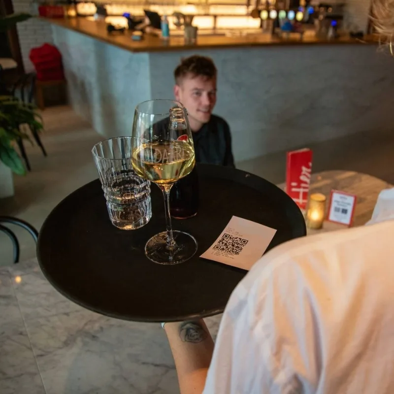 QR betalen dish code