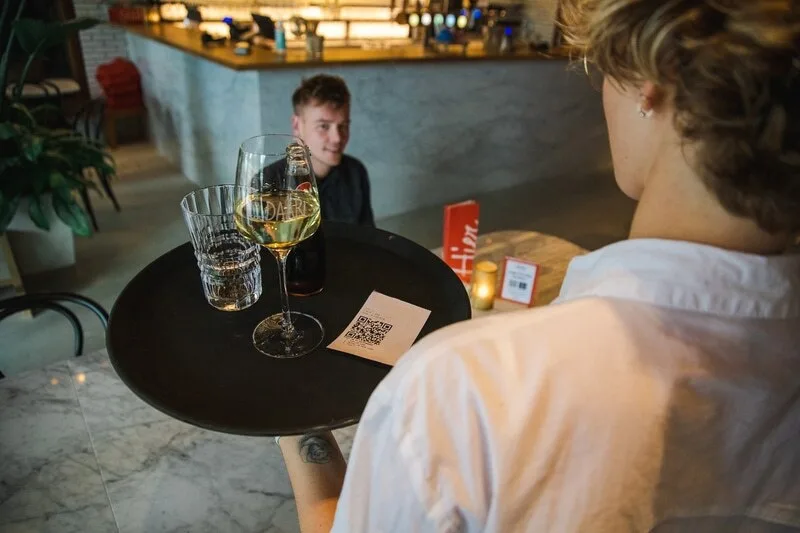 DISH payment betalen qr codes