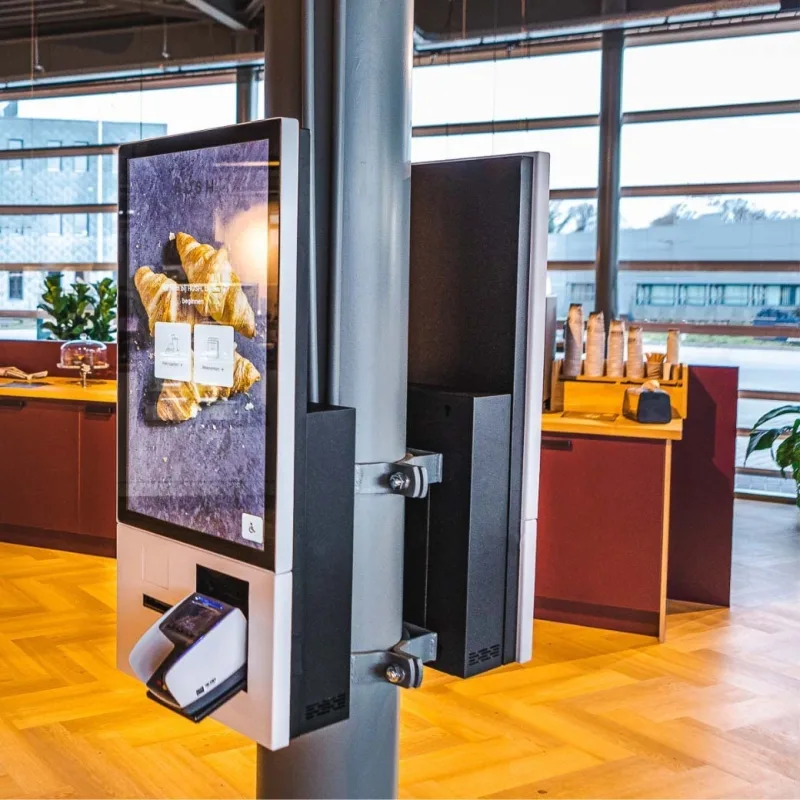 Bestelzuilen kiosk horeca tankstation