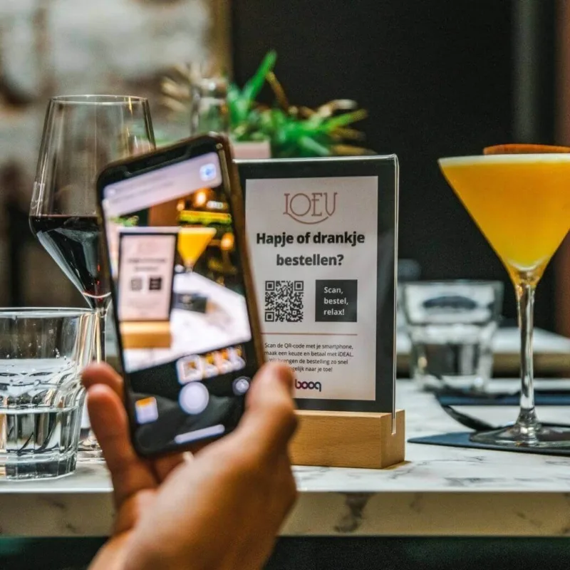 Qr bestellen selfservice