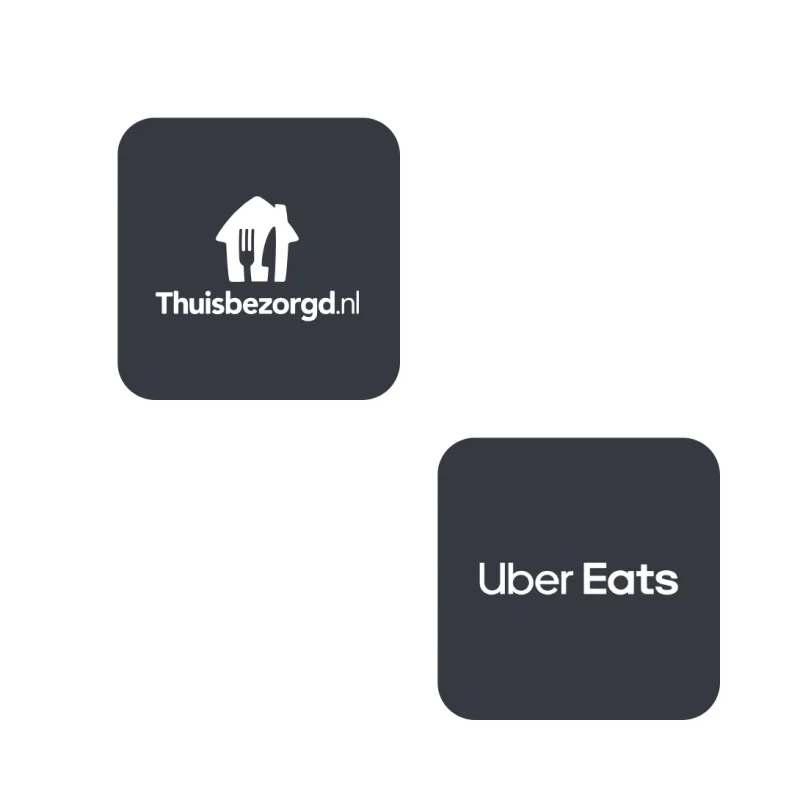 DISH koppeling bezorgplatformen