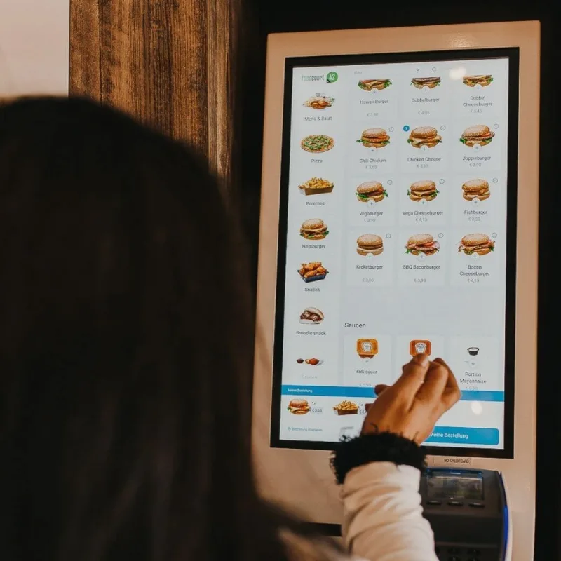 Leisure vakantiepark snackbar bestelzuil kiosk 1