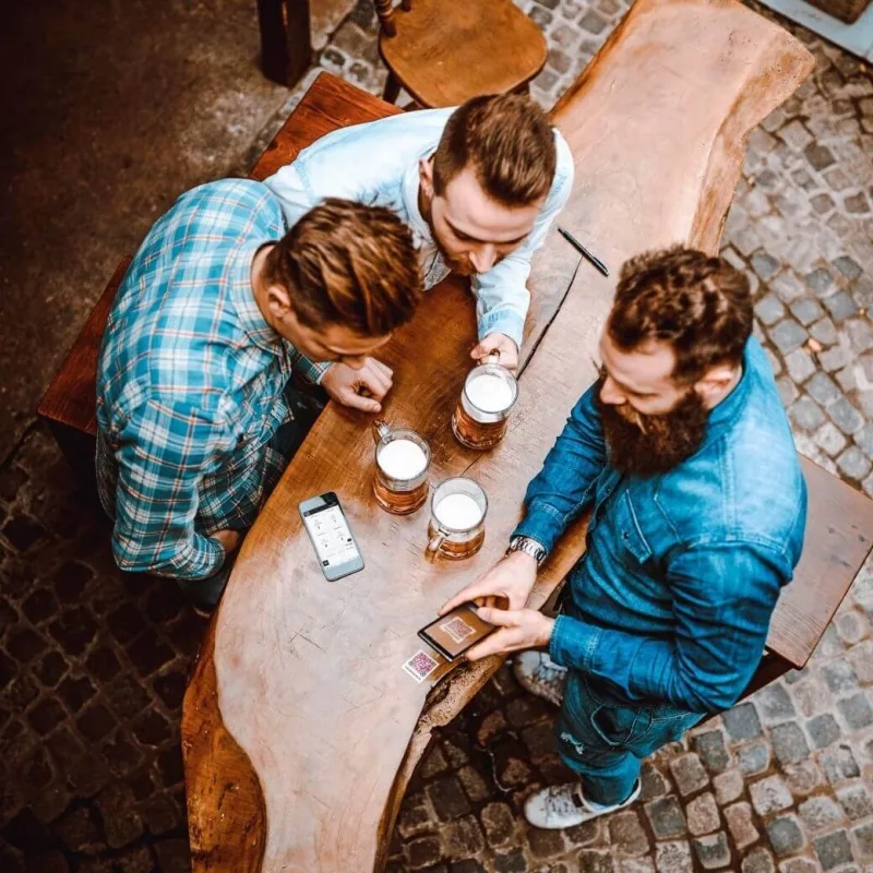 Qr bestellen drankjes gerechten online bestelsite