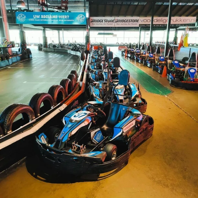 Kartbaan bestellen betalen kassasysteem horeca