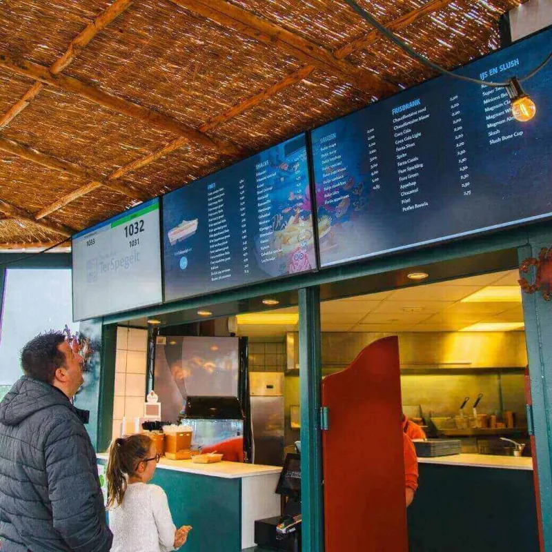 Vakantiepark afhaalscherm