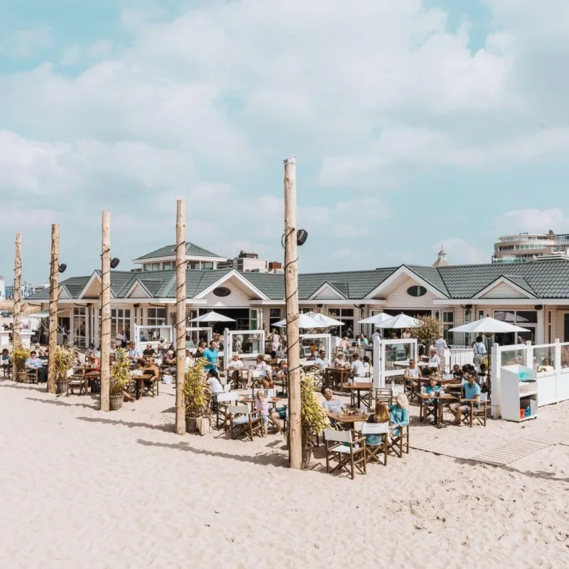 Strandpaviljoen kassa kitchen reserveringen betalen