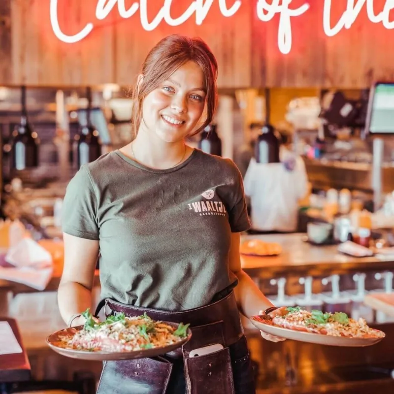 Bediening keuken bonnen schermen digitale orderverwerking