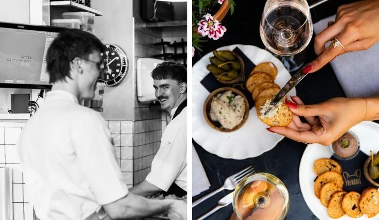 Keukenprocessen digitale schermen Frenchie Haarlem