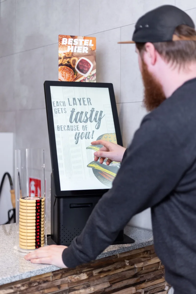 Frituur t bintje bestelzuil