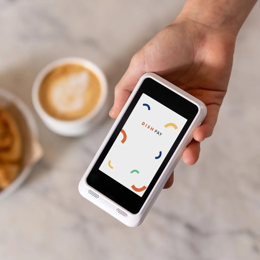 Dish pay now betaalautomaat