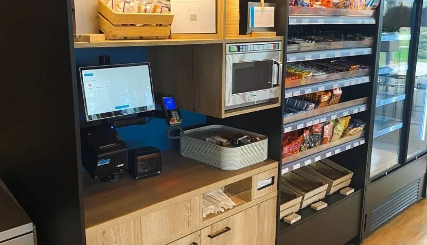 Zelfscan kassa grab en go