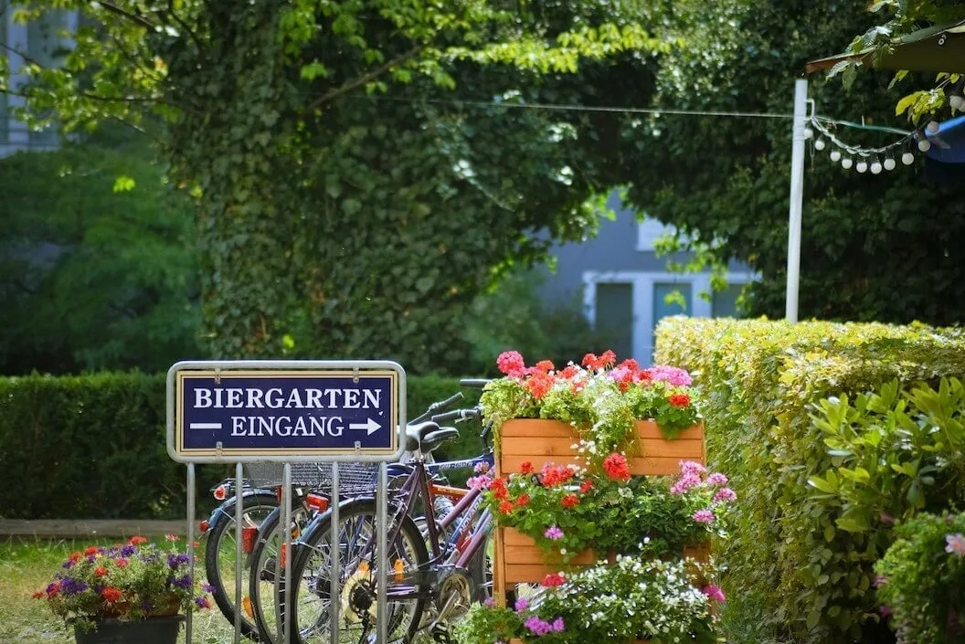 Biergarten eroeffnen