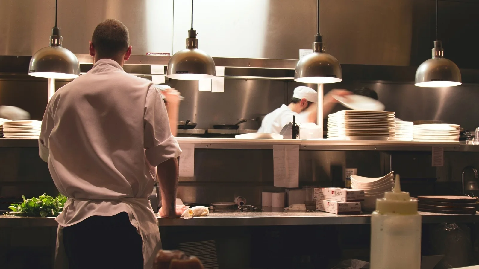 Ghost Kitchen with chefs