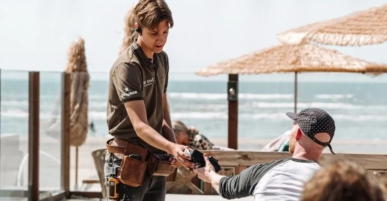 Far out zandvoort strand bestellen strand terras