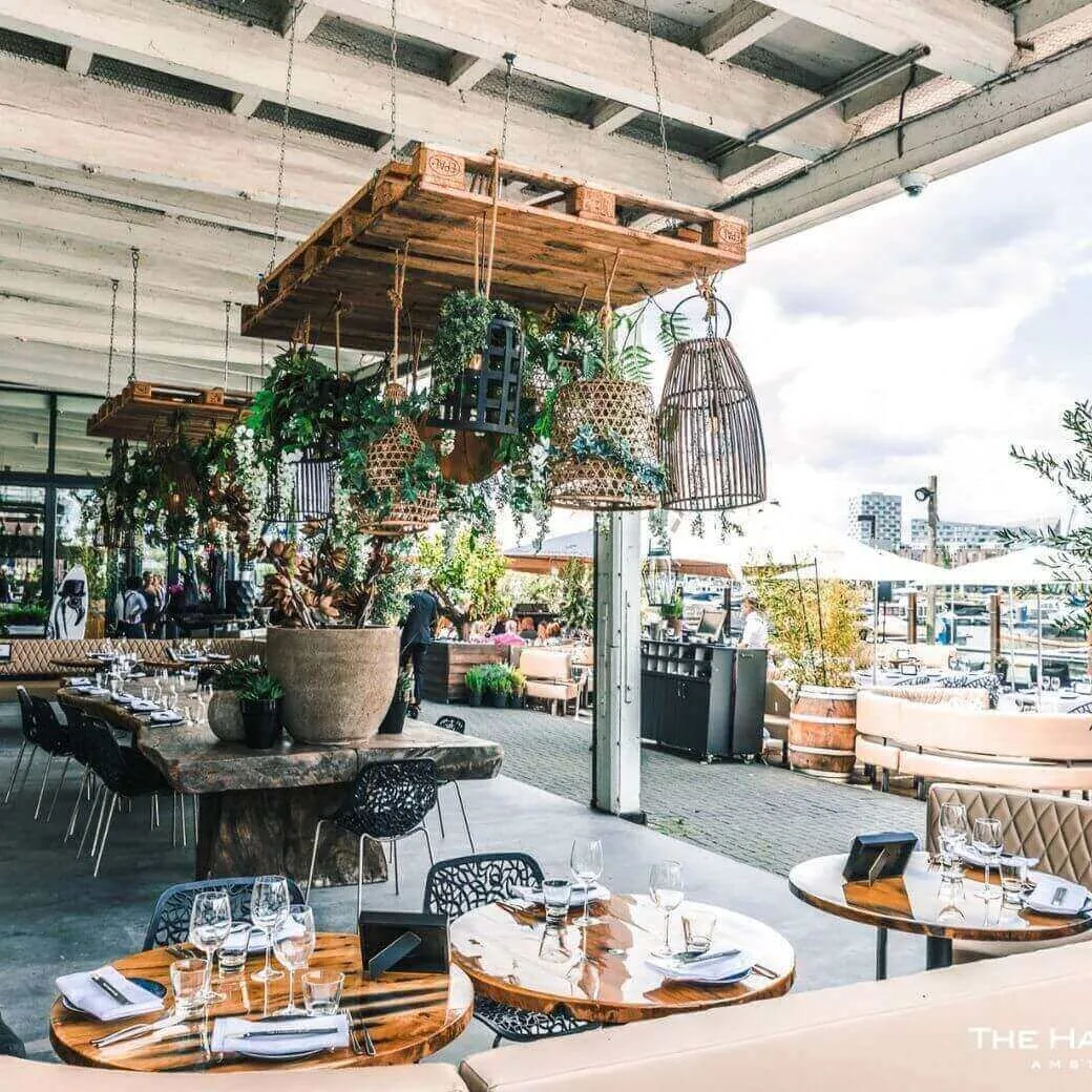 Restaurant terras interieur